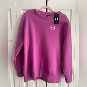 Under Armour over sized sweatshirt- new with tags